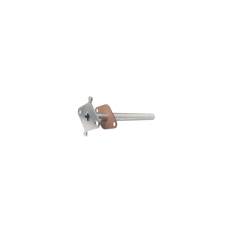 A-3568-T End plate with oil retaining tube for 2-tooth steering Ford Model A 1929-1931 A-3568-T End plate with oil retaining tube for 2-tooth steering Ford Model A 1929-1931