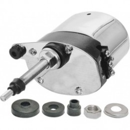 A-17508-SS-12V  Wiper motor stainless steel 12V   Ford Model-T all closed vehicles   Ford Model-A 1928-1931 all ...