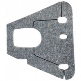 A-35123-AR  Sealing felt plate for steering column/pedals   Ford Model A 1928-1931 