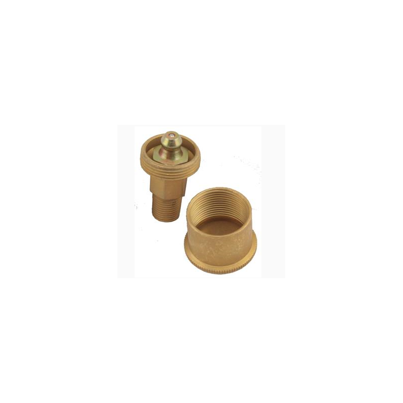 T-2545-BRGR Stauferbuchse-Fettbuchse mit Schmiernippel und Fettkappe Messing 1/8" NPT Rohrgewinde Ford Model-T 1909-1927 T-2545-BRGR Stauferbuchse-Fettbuchse mit Schmiernippel und Fettkappe Messing 1/8" NPT Rohrgewinde Ford Model-T 1909-1927