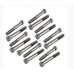 T-3003-C-Q15  Cylinder head bolt set 3-1/4&quot; (82mm) nickel grade 8   Ford Model T 1926-1927 