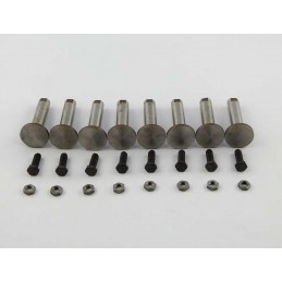 T-3058-C-Q8  Valve tappet set adjustable with lock nut (standard)   Ford Model T 1909-1927 