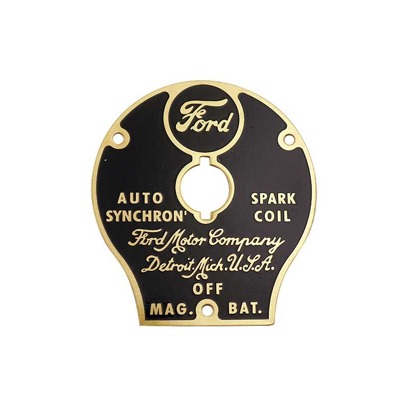 T-4730  Cover for switch on coil box   Ford Model T 1914-1922 