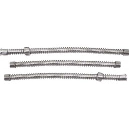 A-14578-SS  Metal hose set made of stainless steel for cable from radiator grille to headlight and horn   Ford Model A 1928-...