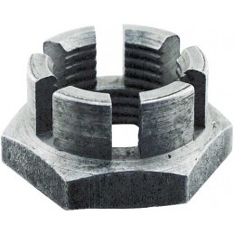 T-2707  Castle nut for front right wheel bearing (with left-hand thread)   Ford Model T 1909-1927 