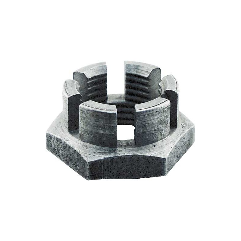 T-2707 Castle nut for front right wheel bearing (with left-hand thread) Ford Model T 1909-1927 T-2707 Castle nut for front right wheel bearing (with left-hand thread) Ford Model T 1909-1927