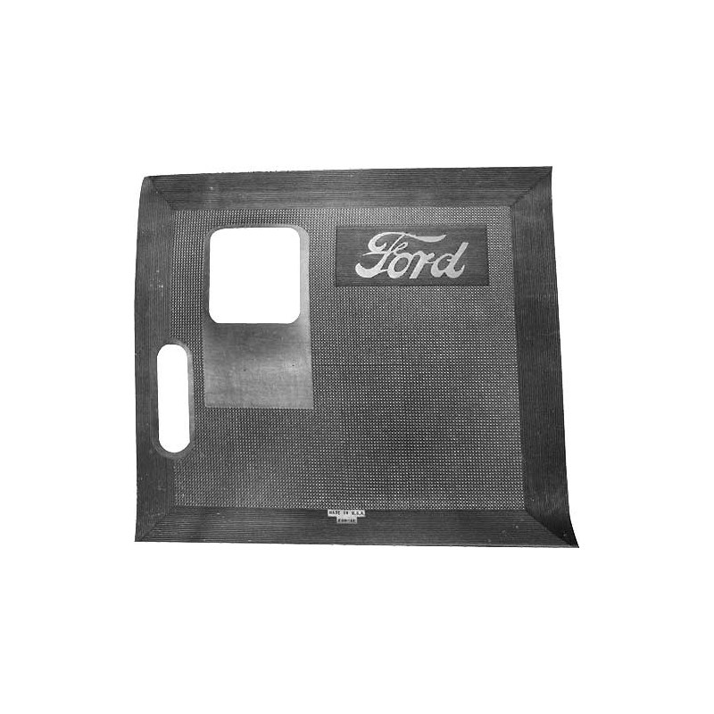 T-3615-F  Front rubber mat   Ford Model-T 1909-1914 all open vehicles 