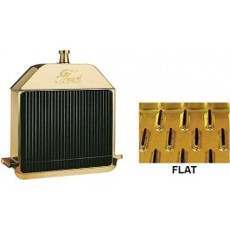 T-4000/1-FUL  Brass radiator with flat tubes Modern Style, Best cooling   Ford Model T 1915-1916 