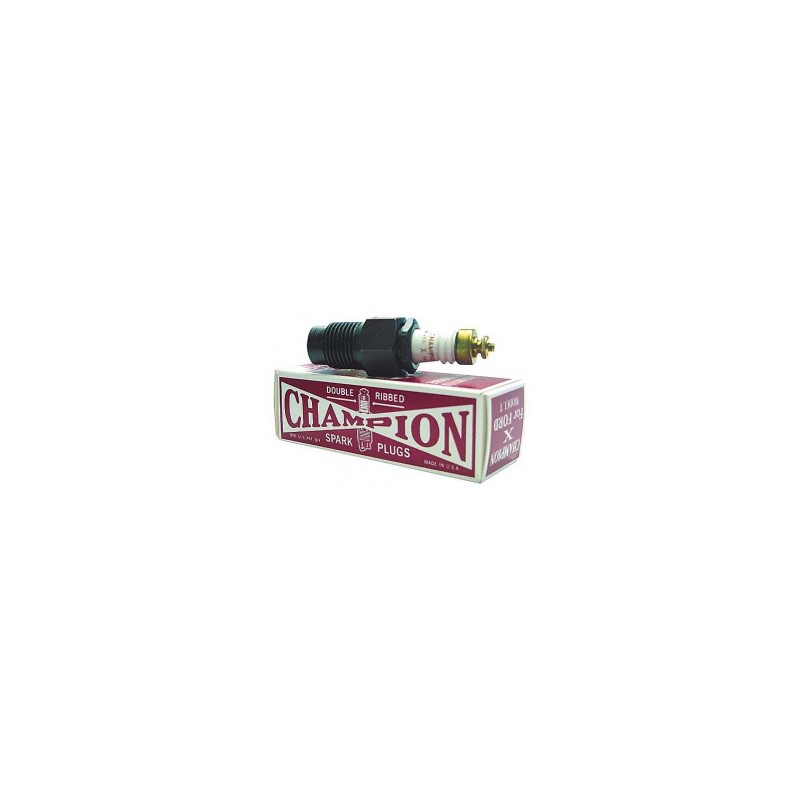 T-5201-XE Spark plug Champion-X show quality brass original style Ford Model T 1909-1927 T-5201-XE Spark plug Champion-X show quality brass original style Ford Model T 1909-1927