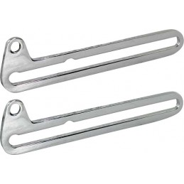 A-45463  Chrome stand set for windshield   Ford Model-A 1928-1931 all closed vehicles 