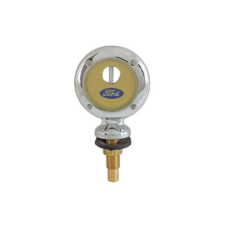 A-18354-PC Moto-Meter Chrom mit glattem Außenring und Ford Script
Ford Model-A 1928-1931 A-18354-PC Moto-Meter Chrom mit glattem Außenring und Ford Script
Ford Model-A 1928-1931