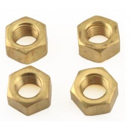 A-9430-N  Nut set for exhaust manifold (brass)   Ford Model A 1929-1931 