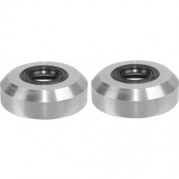 T-2510-BM  Aluminum cap set with shaftgasket  for external drive shaft   Ford Model T 1919-1927 