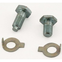 A-11382-S  Bolt set 3/8&quot; with lock for Bendix   Ford Model-A late 1928-1931 