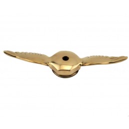 T-3926-BG  Brass radiator cap with brass wing and hole for Moto Meter   Ford Model T 1909-1916 