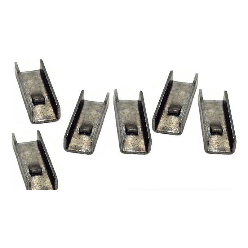 T-3312-Q6  Steel shoe set for clutch / brake drum   Ford Model T 1926-1927 