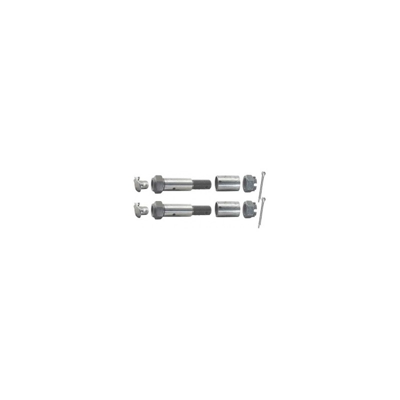 T-2718-BS  Bolt set for tie rod/steering arm with sheet metal oiler   Ford Model T 1917-1927 