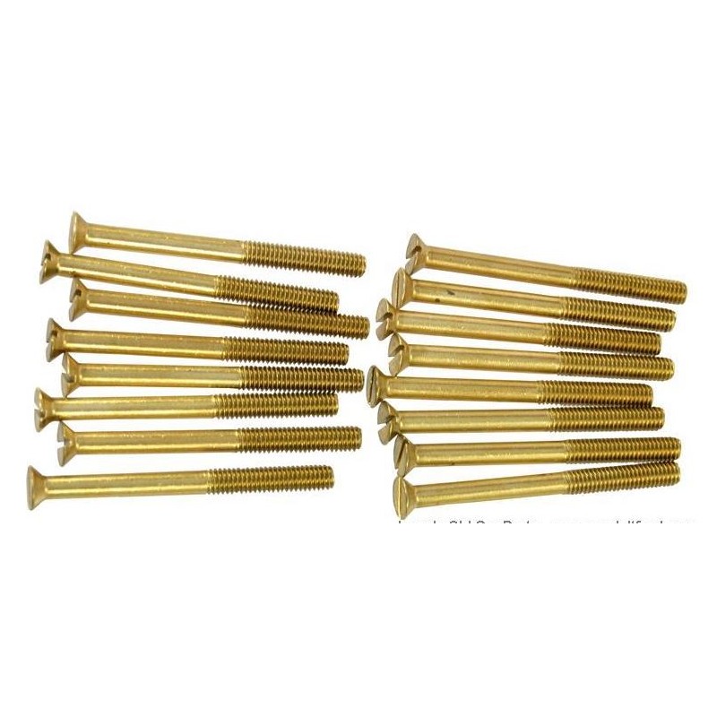 T-3278-RE-Q16 Schrauben-Satz mit 1/4-24 Gewinde aus Messing
für Magneto / Reproduktionszahnkranz
Ford Model-T 1909-1927 T-3278-RE-Q16 Schrauben-Satz mit 1/4-24 Gewinde aus Messing
für Magneto / Reproduktionszahnkranz
Ford Model-T 1909-1927