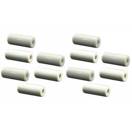 T-5005-G-Q10 Keramikhülsen-Satz glänzend 1-1/4" für Coil-Box
Ford Model-T 1909-1914