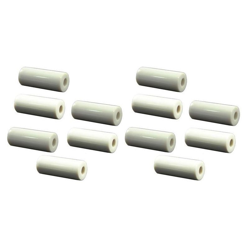 T-5005-G-Q10  Ceramic sleeve set with 10 pieces shiny 1-1/4&quot; for coil box   Ford Model T 1909-1914 