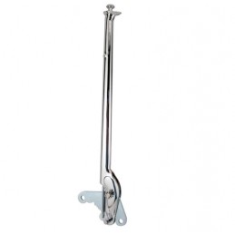 A-2780-C  Chrome-plated handbrake lever with push button   (mounted to the right of the gearshift lever)   Ford ...