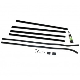 A-56791-A  Sealing strip set for rear door window guides   Ford Model-A 1928-1931 Sedan Four Door 