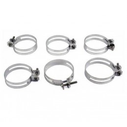 T-3915-Q6  Hose clamp set for radiator hoses (original style)   Ford Model T 1909-1927 