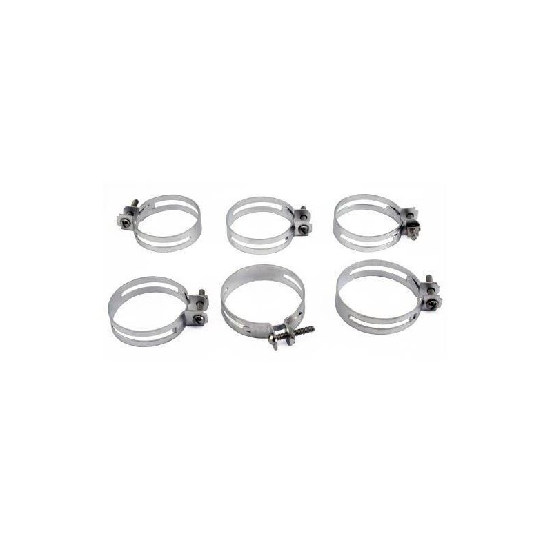 T-3915-Q6  Hose clamp set for radiator hoses (original style)   Ford Model T 1909-1927 