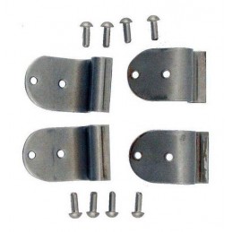 T-4052-CLS  Bonnet clip set with 4 pieces of steel   Ford Model T 1915-1916 