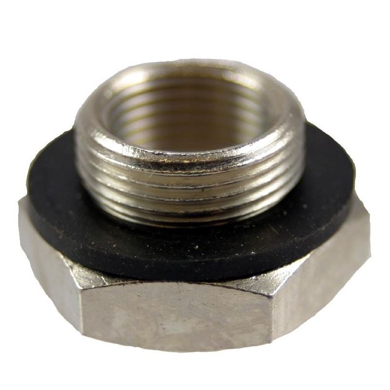T-1500-G  Adapter nut nickel for dust protection cap   Ford Model T 1917-1927 