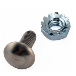 A-13011-MB  Special bolt set for headlight housing in rivet look 10-32 x 1/2&quot; (4.7 x 12mm)   Ford Model A 1928-1...