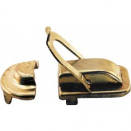 T-4600-BLS-Q1  Clasp for lid of Coil-Box brass (for one side)   Ford Model T 1914-1920 