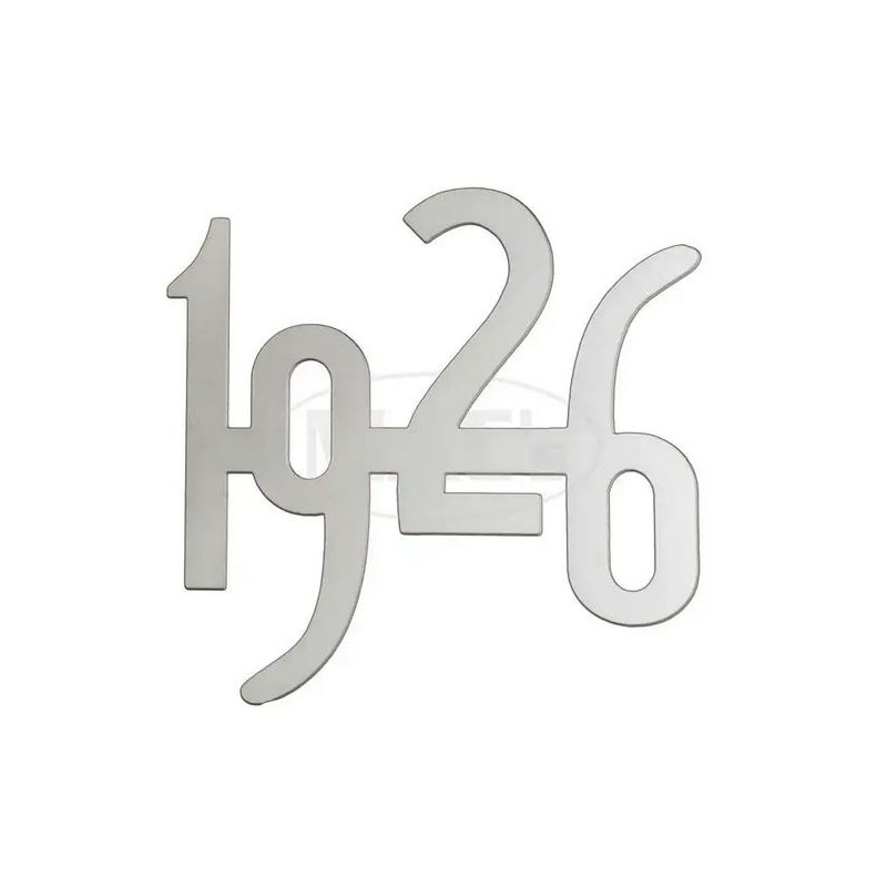 T-3921-1926-C Emblem year chrome-plated Ford Model T 1926 T-3921-1926-C Emblem year chrome-plated Ford Model T 1926