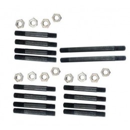 A-6064/66-SHD  Stud bolt set with nuts for cylinder head (grade 8) made of high-strength chrome/molybdenum steel   Ford Mode...