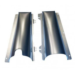 A-6775/76 Motorbleche blank Satz links und rechts Ford Model-A 1928-1931