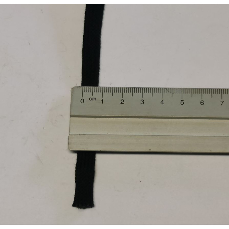 A-14008  Fabric hose 8mm made of black cotton for cable harness   Ford Model T 1909-1927   Ford Model A 1928-193...