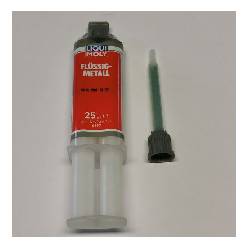 A-6193  Liquid metal with mixing nozzle   Fast-curing 2-component epoxy adhesive 