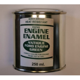 A-52372-025  Motor paint green heat-resistant 250 ml.   Ford Model T 1927   Ford Model A 1928-1931   all Fo...