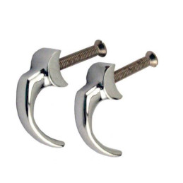 A-37118-Q2  Lower windshield finger grip set   Ford Model A 1928-1931 