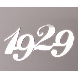 A-3921-1929-E  Emblem year stainless steel 1929   Ford Model A 1929 