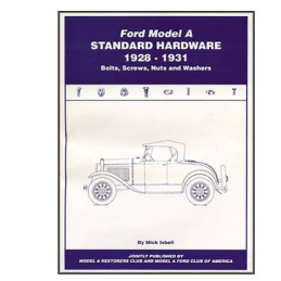 BM-HDW Standard Hardware Buch (Schrauben und Gewinde) Ford Model-A 1928-1931