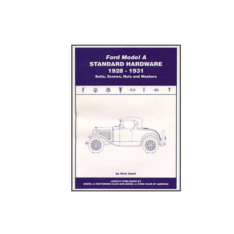 BM-HDW Standard Hardware Buch (Schrauben und Gewinde) Ford Model-A 1928-1931