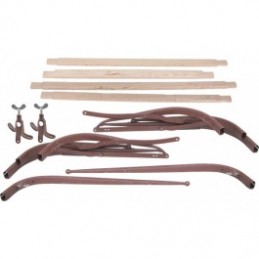 A-43501-G  Top frame with wooden poles   Ford Model A Phaeton 