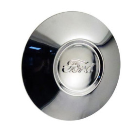 A-1130-SSX-Q1  Wheel hub cap stainless steel 3-3/4&quot; (95mm) with Ford Script for 19&quot; rim   Show car top qual...