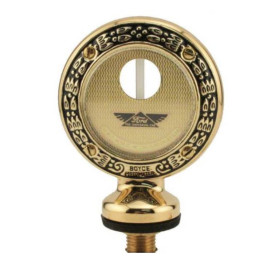 T-18354-BW-F  Moto-Meter brass with wreath design and Ford Script   Ford Model T 1909-1916 