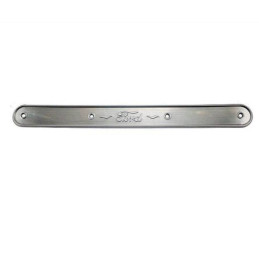 A-46480-BOR-Q2  Zinc cover set for door sills with Ford lettering   Ford Model-A Tudor Sedan 1928-1931 