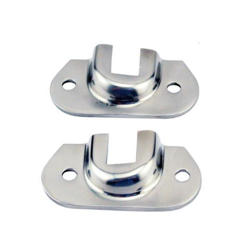 A-8140/41-SS Holder set for stainless steel radiator struts Ford Model A 1928-1931 A-8140/41-SS Holder set for stainless steel radiator struts Ford Model A 1928-1931