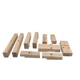 A-5001-16  Support timbers between frame and body   Ford Model A 1930-1931 