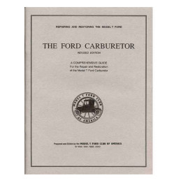 BT-C  Carburettor repair instructions (English)   Ford Model T 1909-1927 