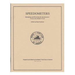 BT-S  Repair instructions speedometer / speedometer (English)   Ford Model T 1909-1927 